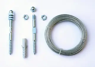 Edelstahl Rankhilfe für Kletterpflanzen in Edelstahl