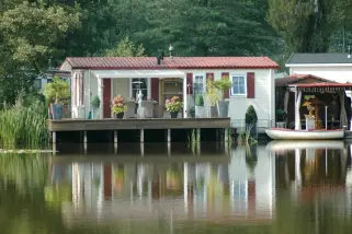 Glasdach Veranda Sonnenschutzsegel