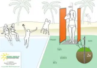 Schwimmbad Sonnenschutz & Sichtschutz