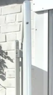 Stellwand aus Pravent Rahmen versetzt gesteckt