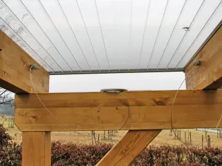 Montage Seilspanner Universal mit eingelegtem Edelstahlseil