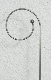 Zierstab Evolvente mit der großen Kugel