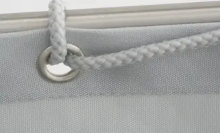 Kordelführung zur Befestigung vom Balkonsichtschutz 65 x 300 cm