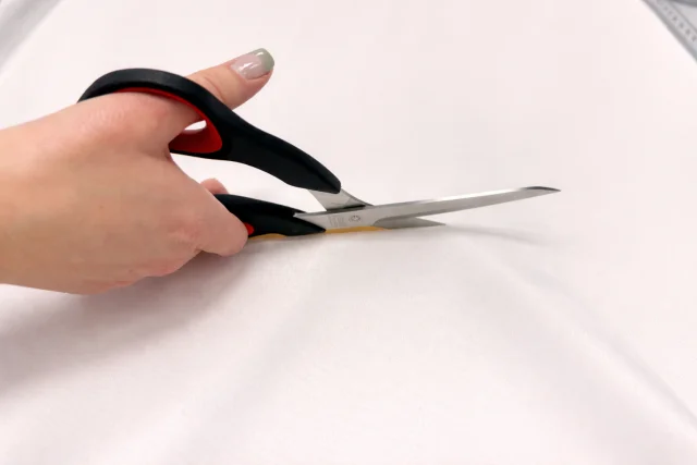 Nähservice - Sonnensegel 330 x 200 cm  - Kürzen schmale Seite 200 cm für Sonnensegel in Seilspanntechnik